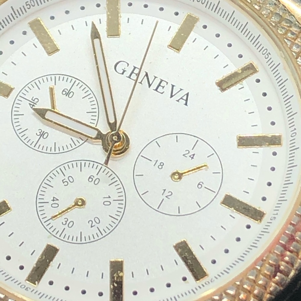 Geneva men’s steel watch